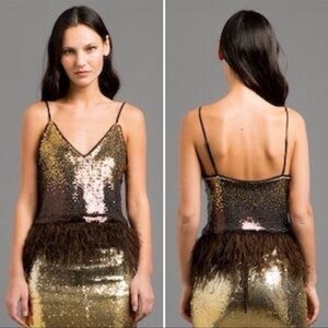 Le Superbe Smokin Cami (Sunset) • MSRP $325 • Small